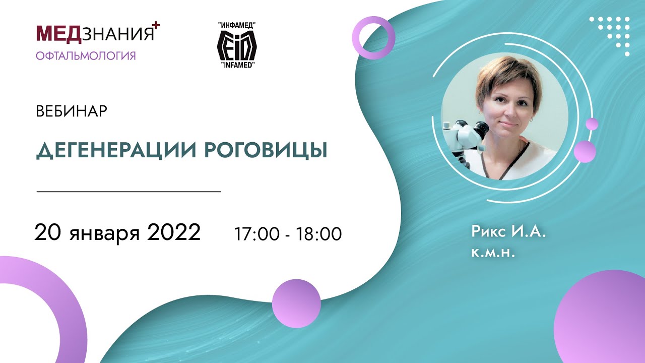 Дегенерации роговицы