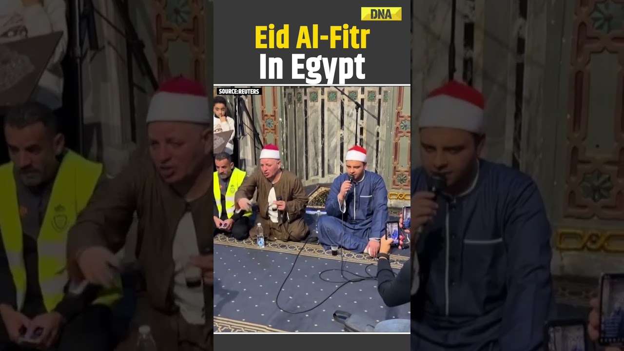 Eid 2026: Egyptians Mark Eid Al-Fitr Amid Tensions, Pray For Peace And Safety | Eid Al Fitr #shorts