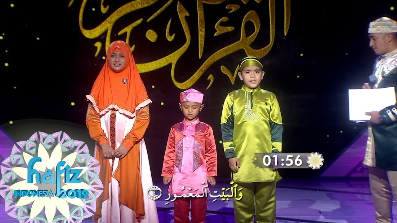 HAFIZ INDONESIA 2019 | TEBAK AYAT BERANTAI | Fika, Nuno, Abdurohman [8 Mei 2019]