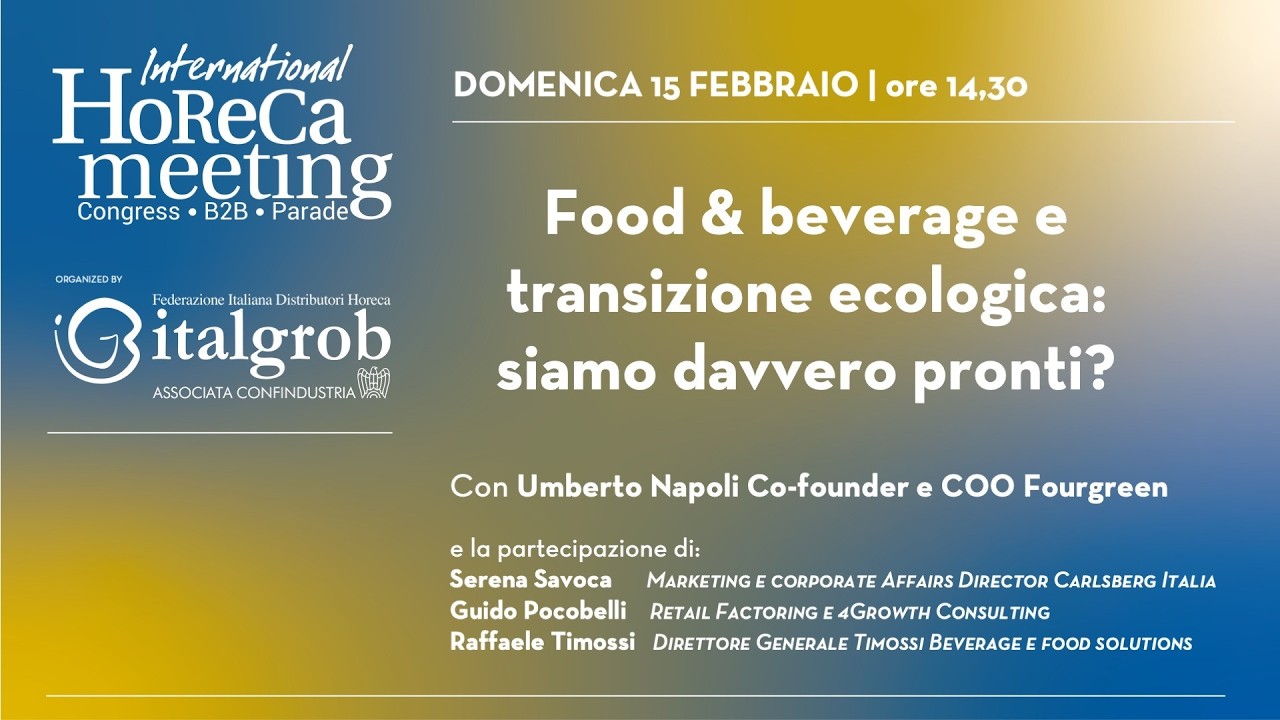 Food & beverage e transizione ecologica: siamo davvero pronti?