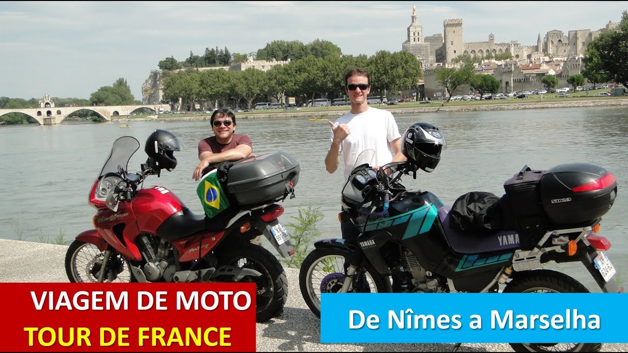 18º dia - viagem de moto pela Europa – De Nîmes a Marselha, passando por Avignon e Aix-en-Provence