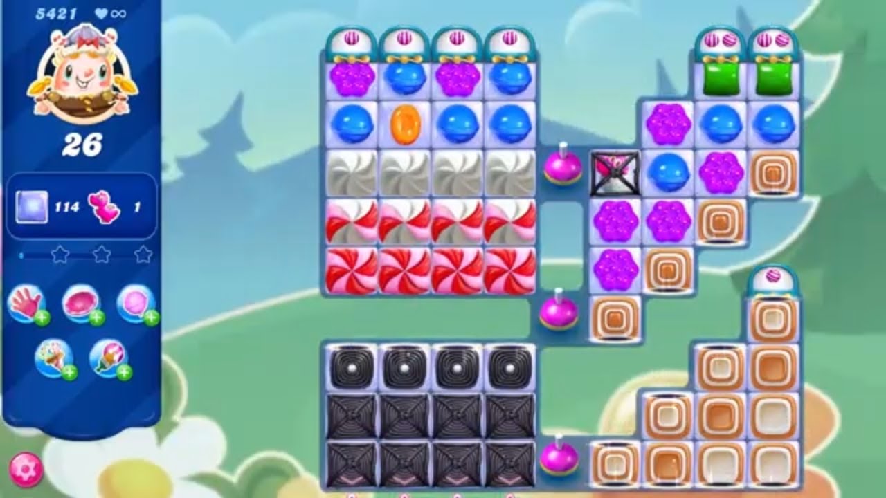 Candy Crush Saga LEVEL 5421 NO BOOSTERS (new version)