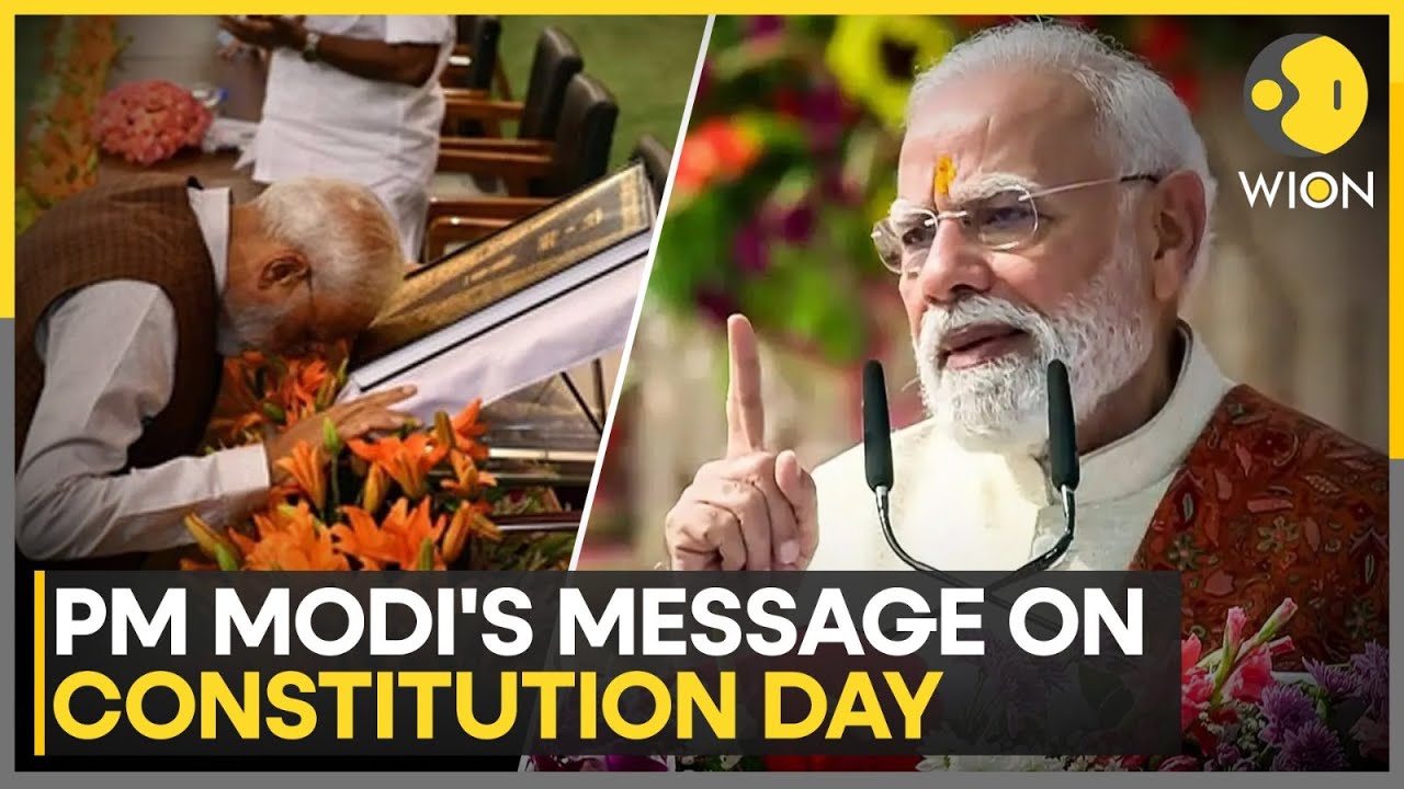 India Celebrates Constitution Day with PM Modi&rsquo;s Message! | WION