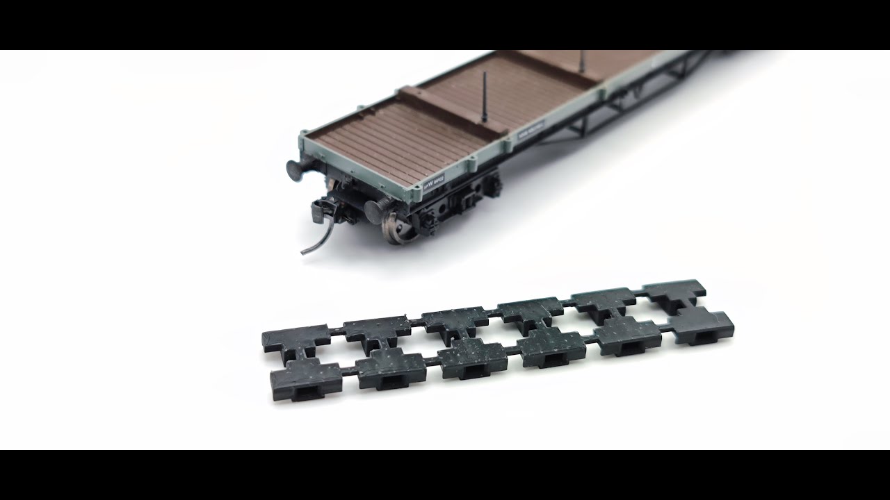 Bachmann Bolster Wagon NEM Solution.