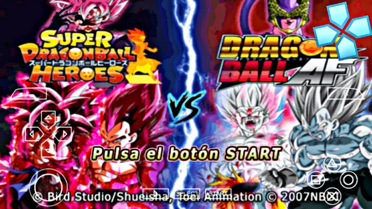DBZ TTT MOD DRAGON BALL SUPER HEROES VS DRAGON BALL AF (PSP) 2025