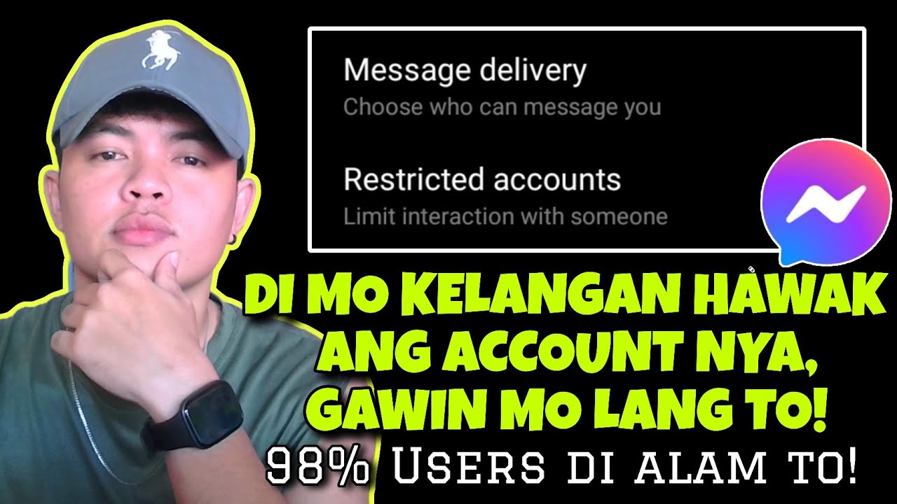 GAWIN MO TO SA MESSENGER NYA SURE HULI SYA DITO! Ang basic lang pala!