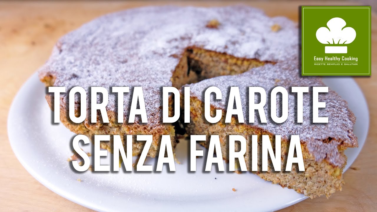 Torta di carote e mandorle senza farina | Ricetta | Senza glutine né lattosio
