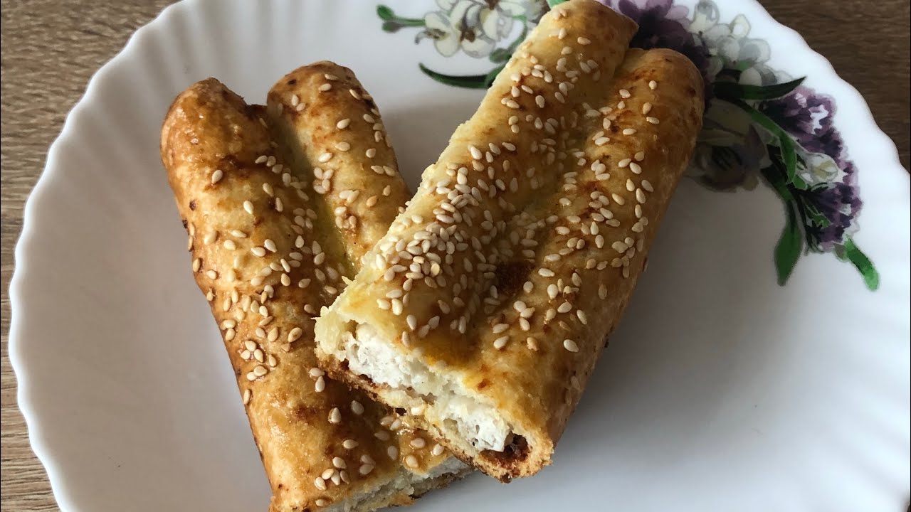 Домашня випічка! Ролліні з куркою! Просто, швидко і смачно!З’їли за раз! #перекус #вдорогу