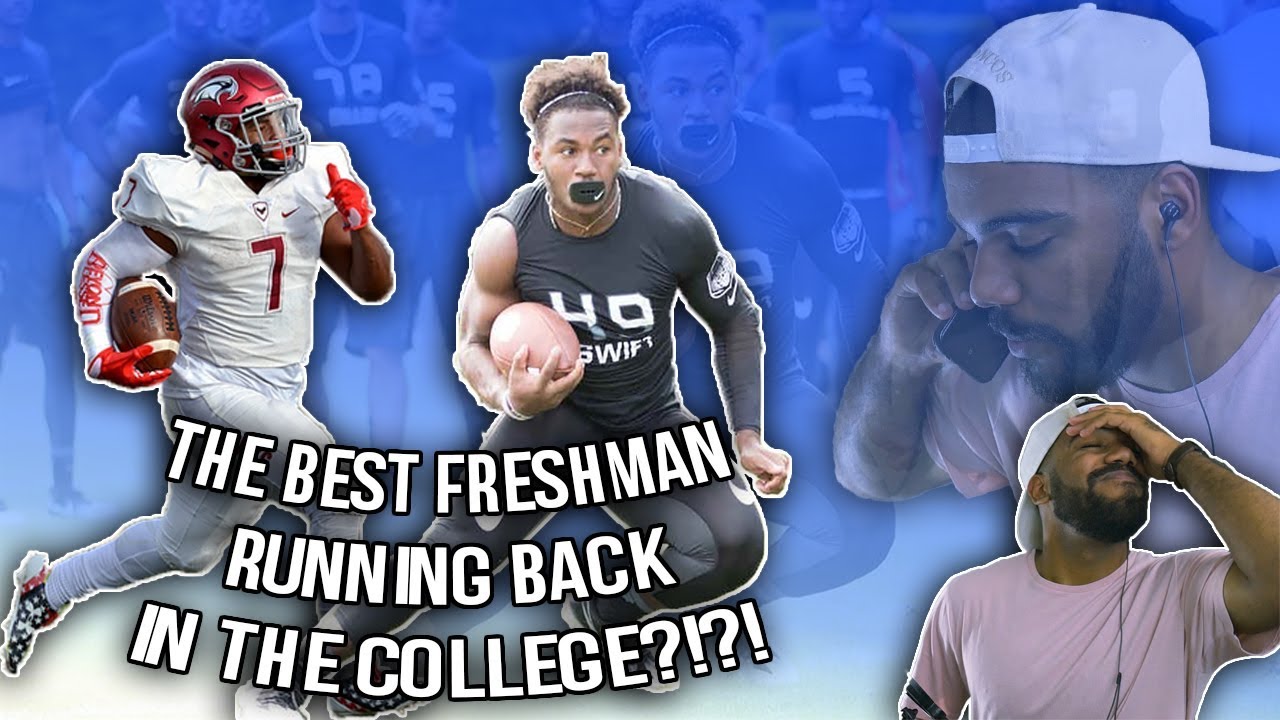 The Best Freshman Running Back In College Football!?!- D'andre Swift Highlights [Reaction]