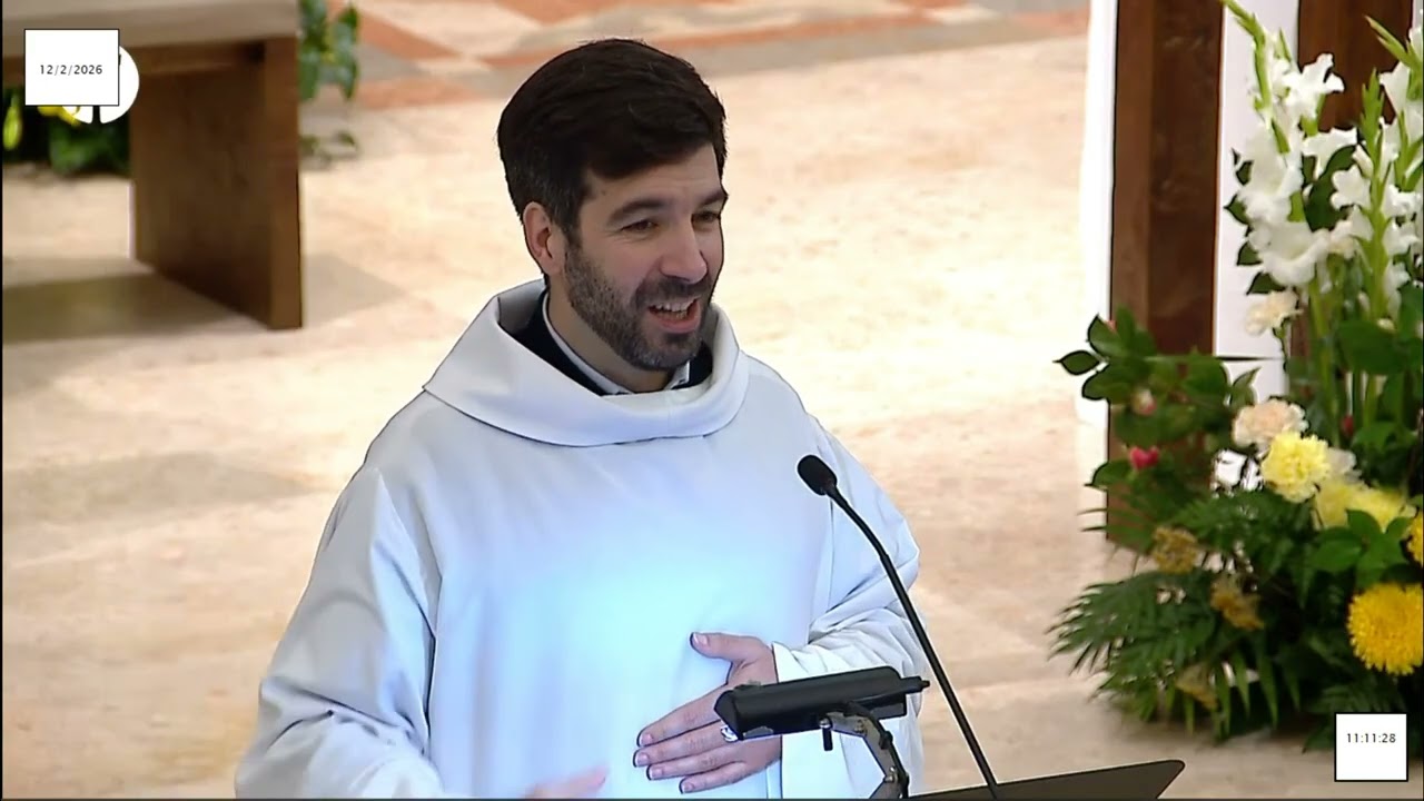 Missa desde a Basílica da Nossa Senhora do Rosário de Fátima  12.02.2026