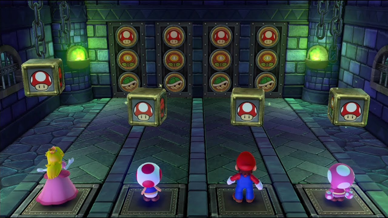 Mario Party 10 - Chaos Castle (Master CPU) Peach, Toad, Toadette, Mario # 209