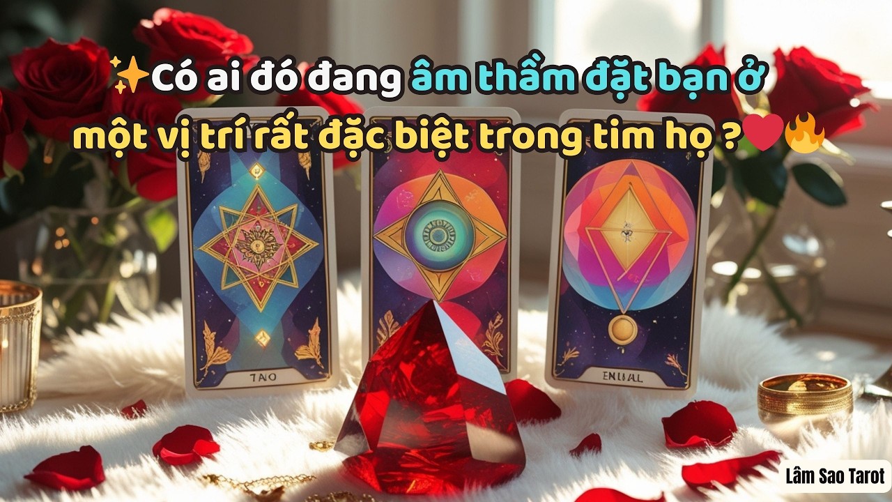 Có ai đó đang âm thầm đặt bạn ở một vị trí rất đặc biệt trong tim họ #tarot