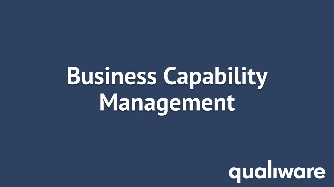 Business Capability Management