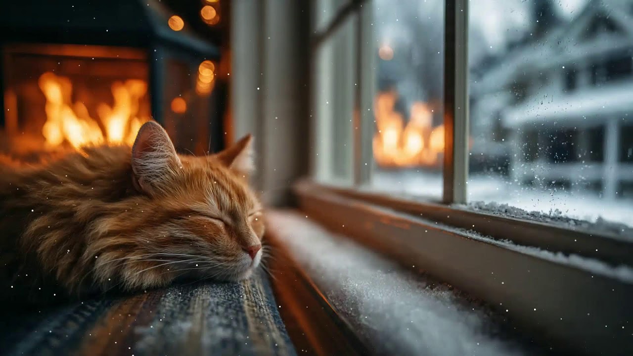 Relaxing Midnight Jazz Music to Help Your Sleeping Cats Rest and Relieve Anxiety Vibes 🐱