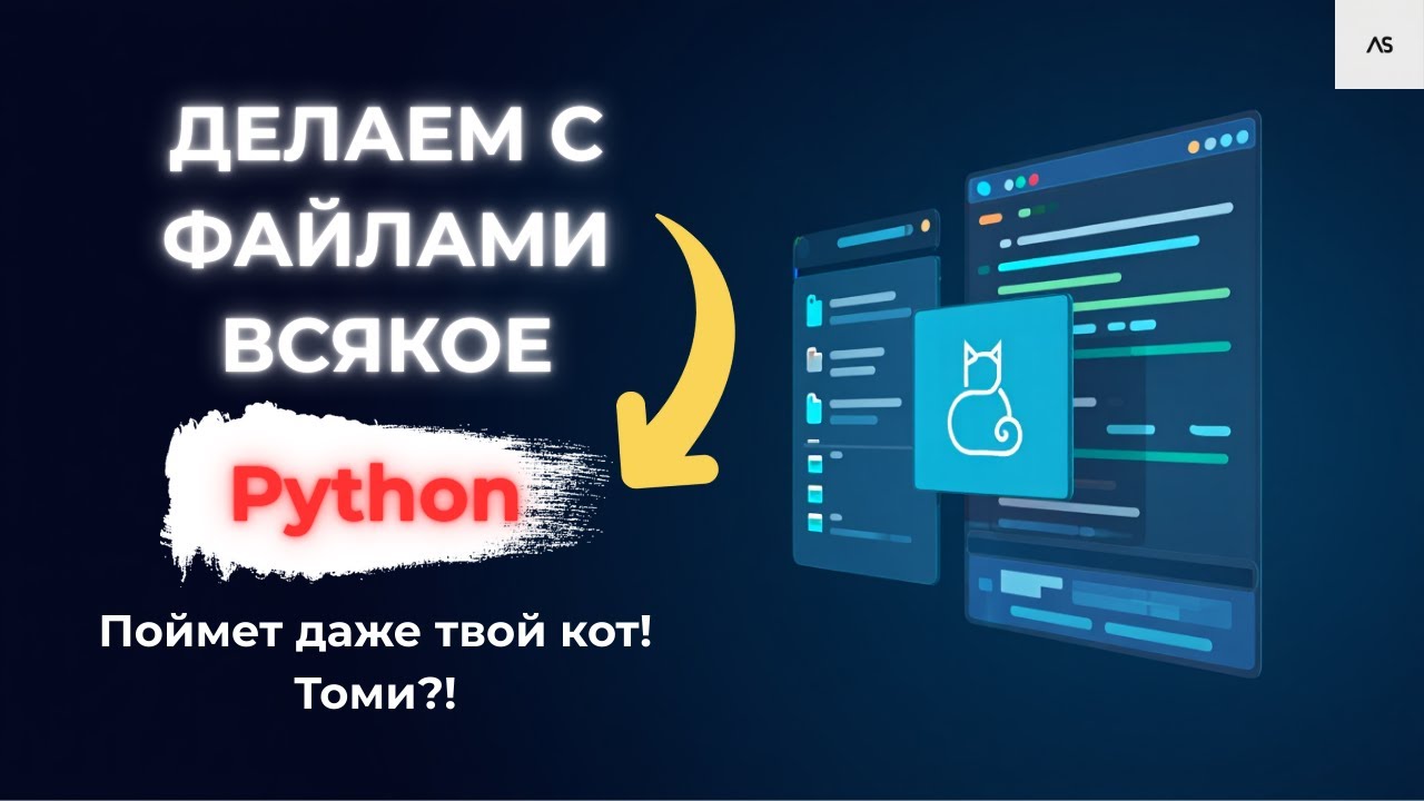 Python для начинающих: Работа с файлами (.txt) на примере котиков 🐱