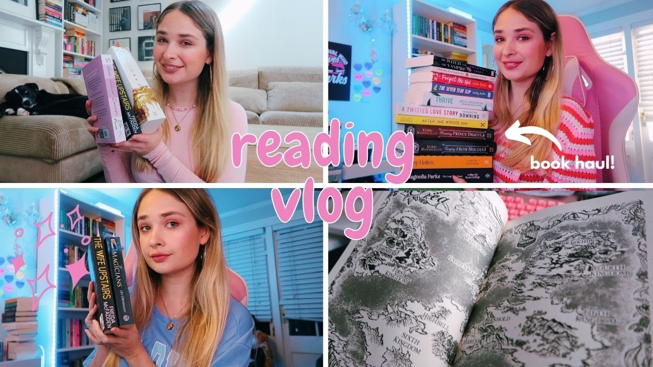 mood reading for a week and a book haul ✨ weekly reading vlog: 11