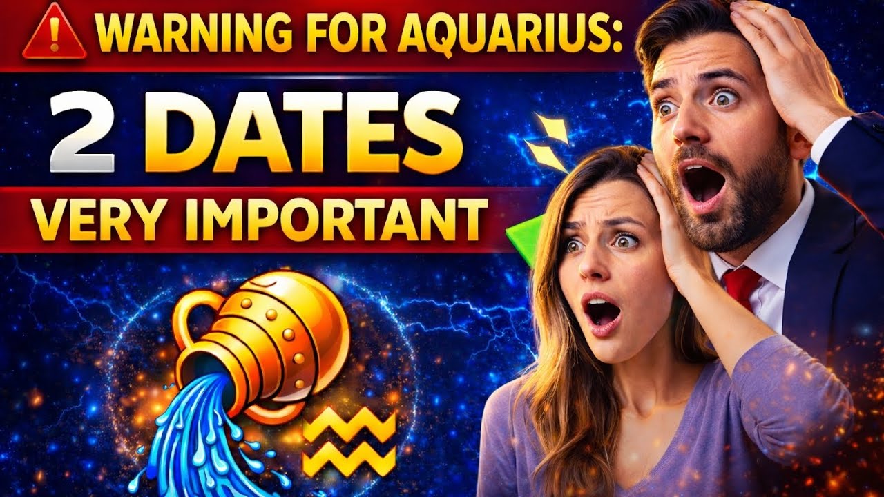 Warning for Aquarius: These Two Dates Are Very Important