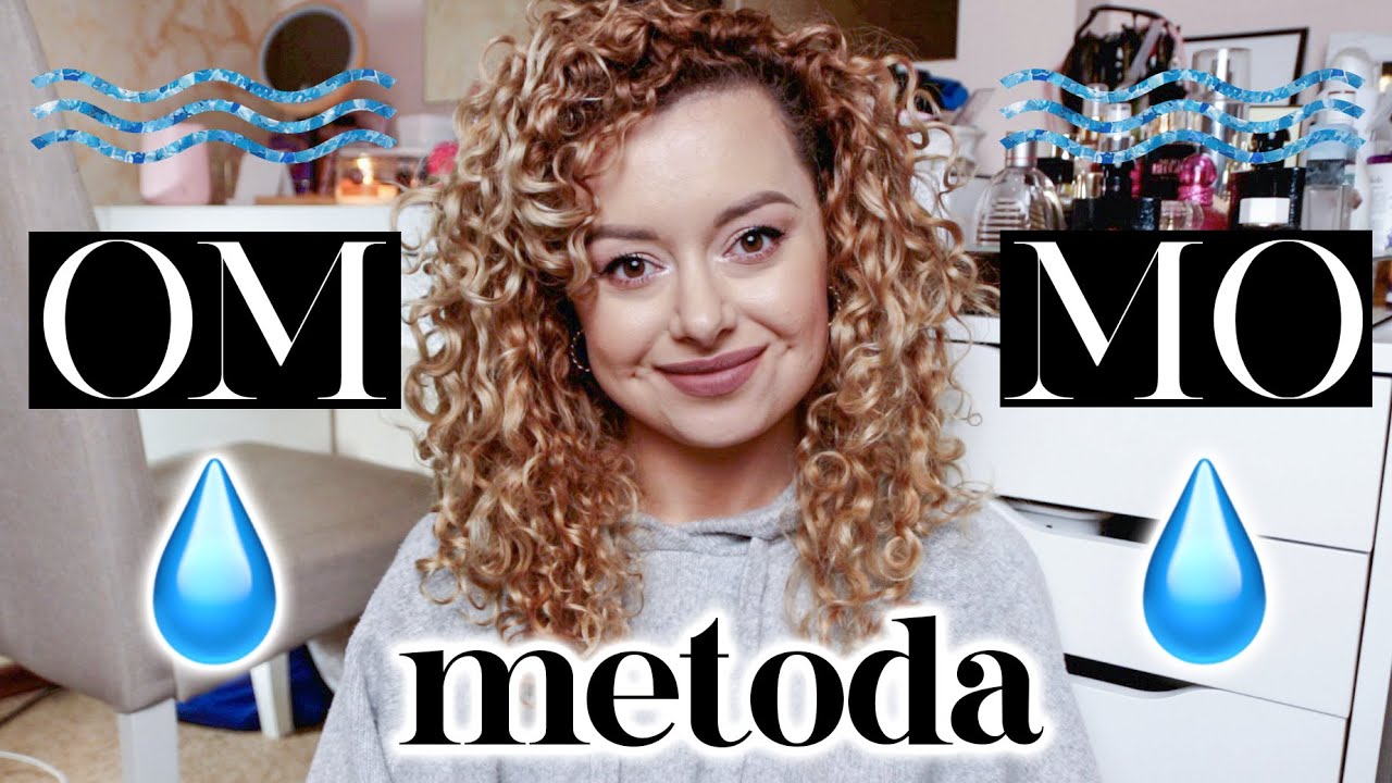 METODA OM & MO💧JAK MYĆ FALE I KRĘCONE WŁOSY SKŁONNE DO OBCIĄŻENIA?
