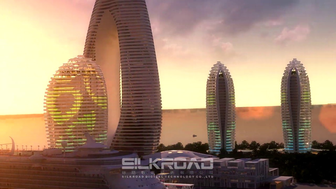 Sanya Phoenix Island Animation