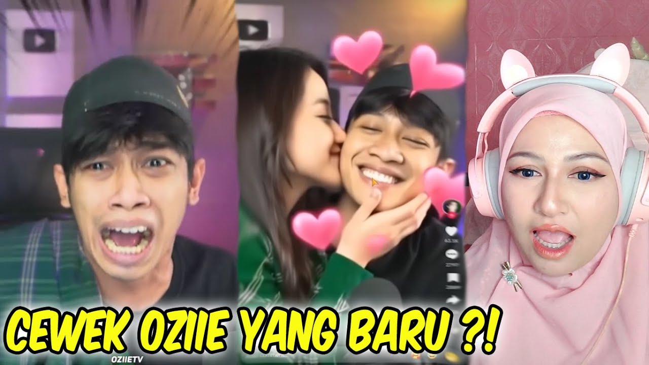 OZIIE TV DICIUM CEWEK LAIN ❗❗ NGAKAK BANGET LIAT DIA PANIK