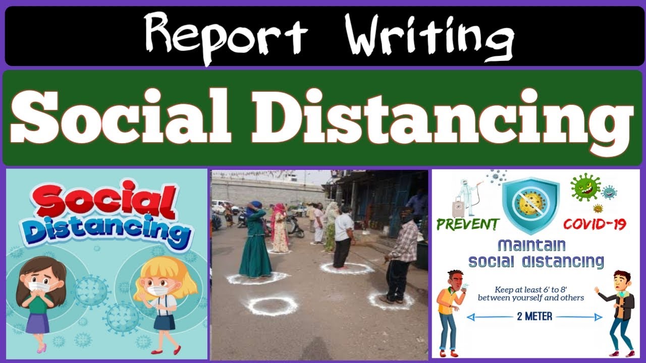 Report on Social Distancing | Report Writing | #WBCS Miscellaneous Clerkship Bank Main Exam (R- 7)