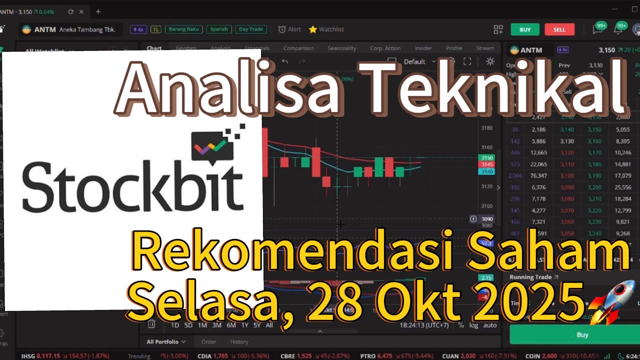 Rekomendasi Saham Besok (Selasa, 28 Okt 2025)💸🔥🚀 Hapcyu