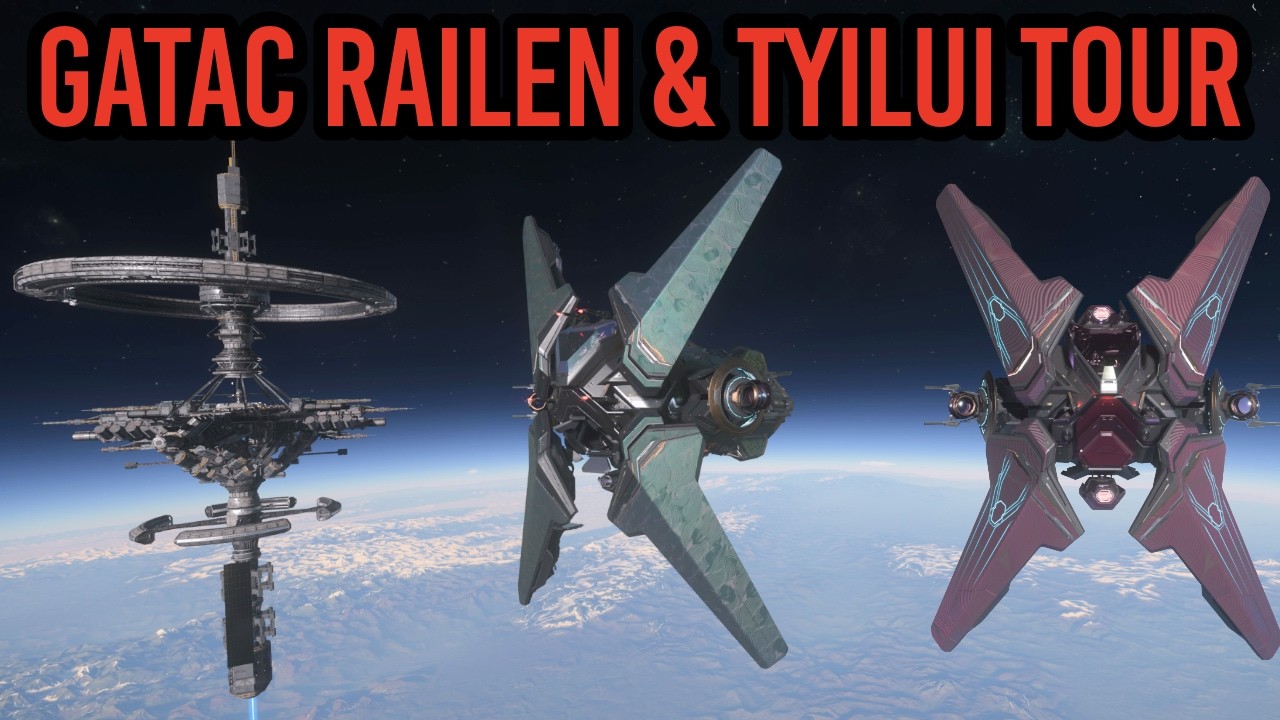 Гайд покупателя кораблей в Star Citizen: грузовик Gatac Railen и перевозчик Tyilui
