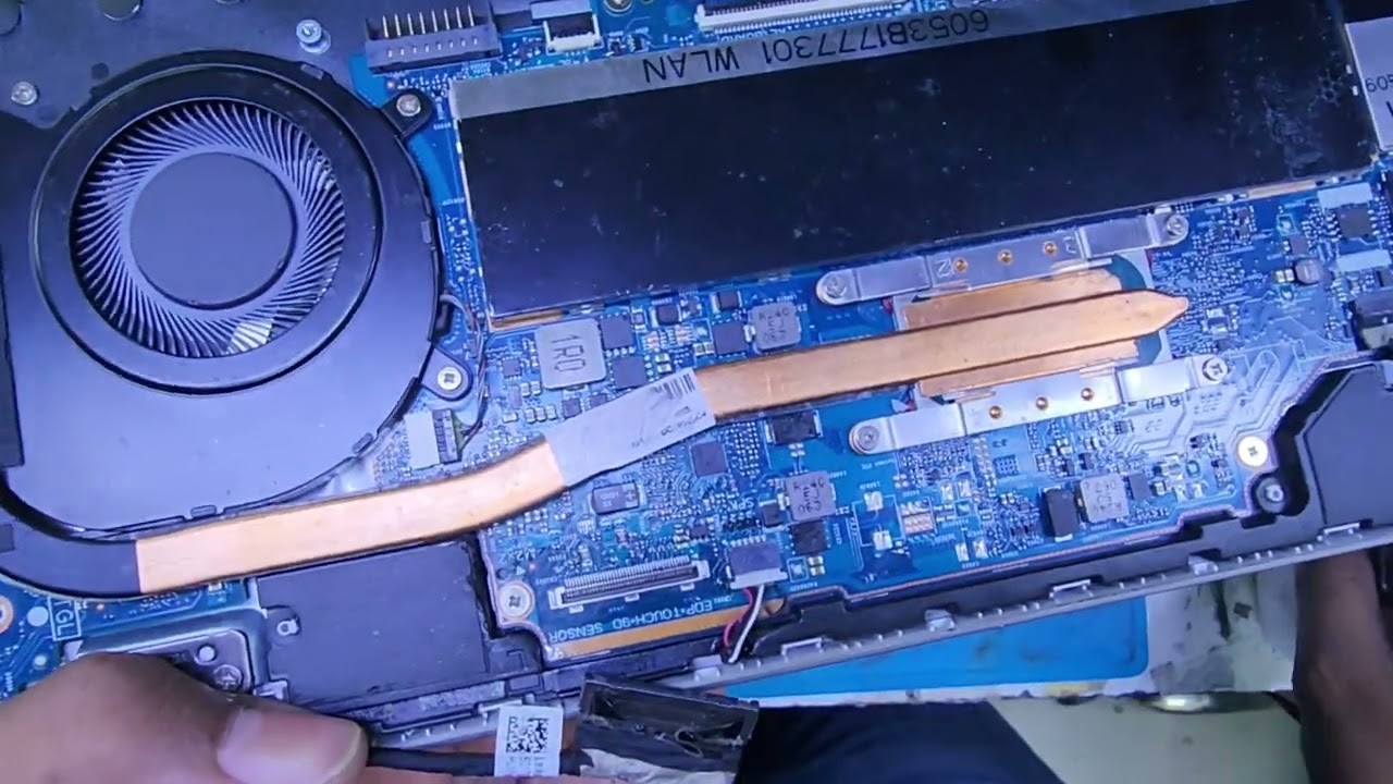 Hp No Display problem FIXED. #chiplevel #repair #laptop 