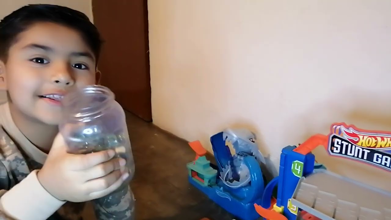 Pista de canicas hotwheels 🔥😱😱
