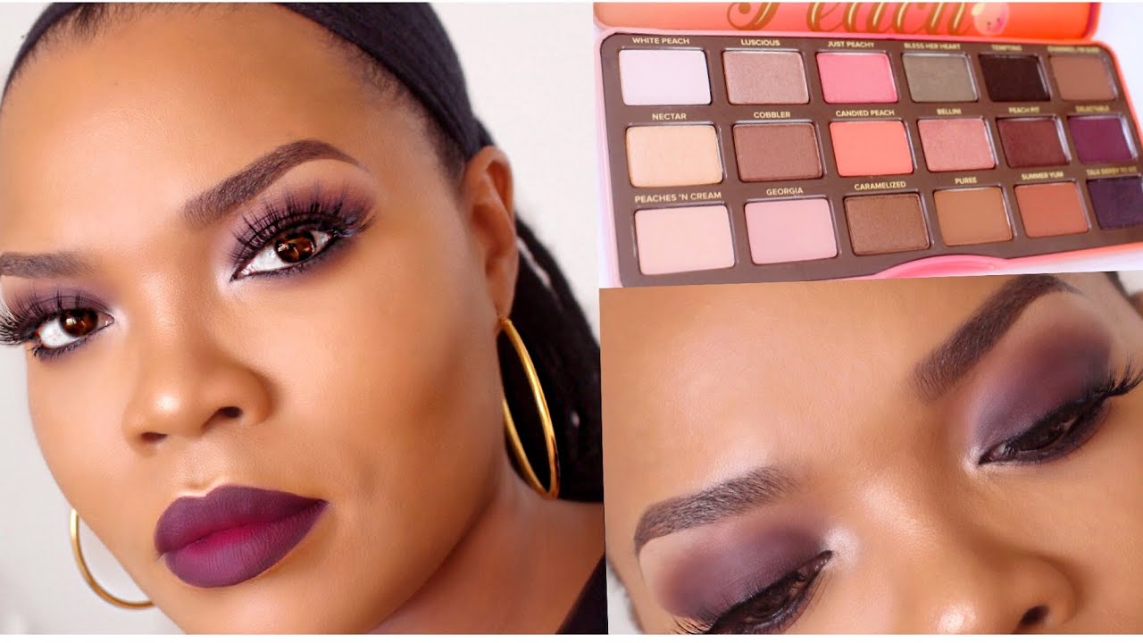 TUTO Smoky Eye Palette Sweet Peach TOO FACED