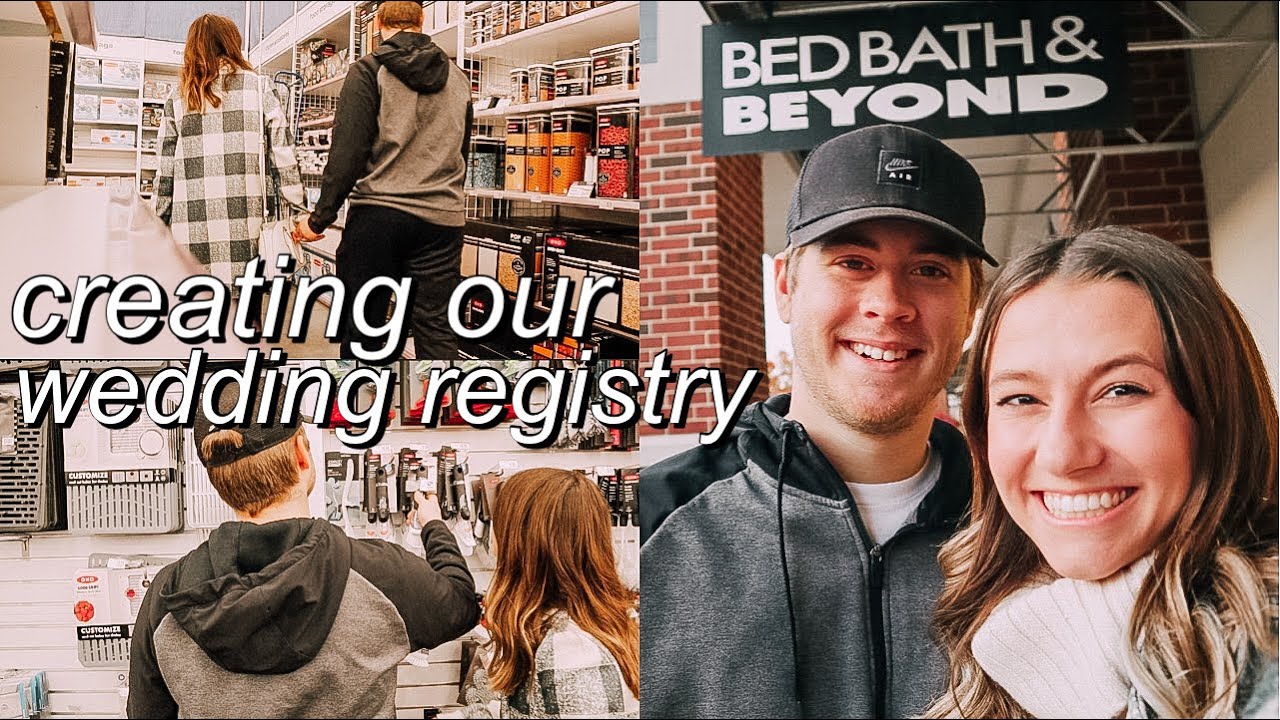 CREATING OUR WEDDING REGISTRY! || favorite items, picking things out in store, and more!