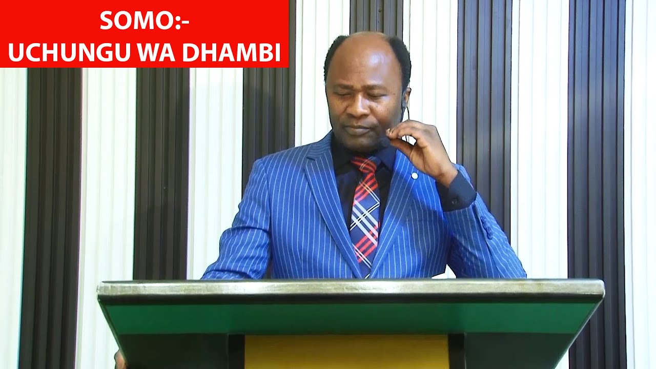 LIVE MCH ABIUD MIHOLI ,SOMO UCHUNGU WA DHAMBI