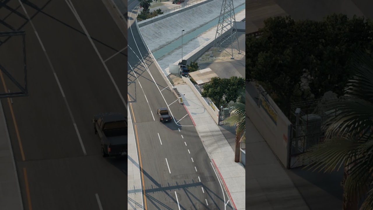 Realistic Highway Car Crashes #499