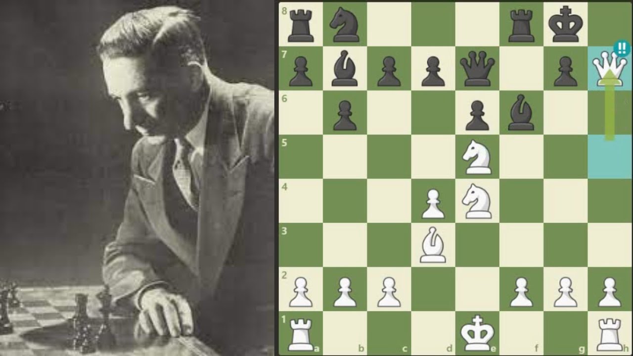 Lasker's Amazing King Hunt - Edward Lasker vs George Alan Thomas 1912