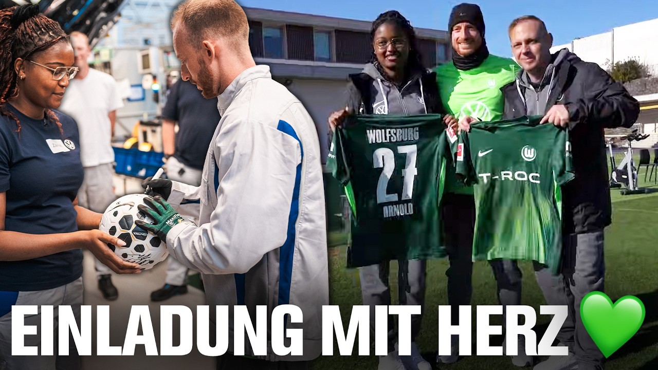 Besonderer Besuch in Lissabon 🇵🇹 | VW-Mitarbeiter als Teil des Staffs im Trainingslager | WölfeTV
