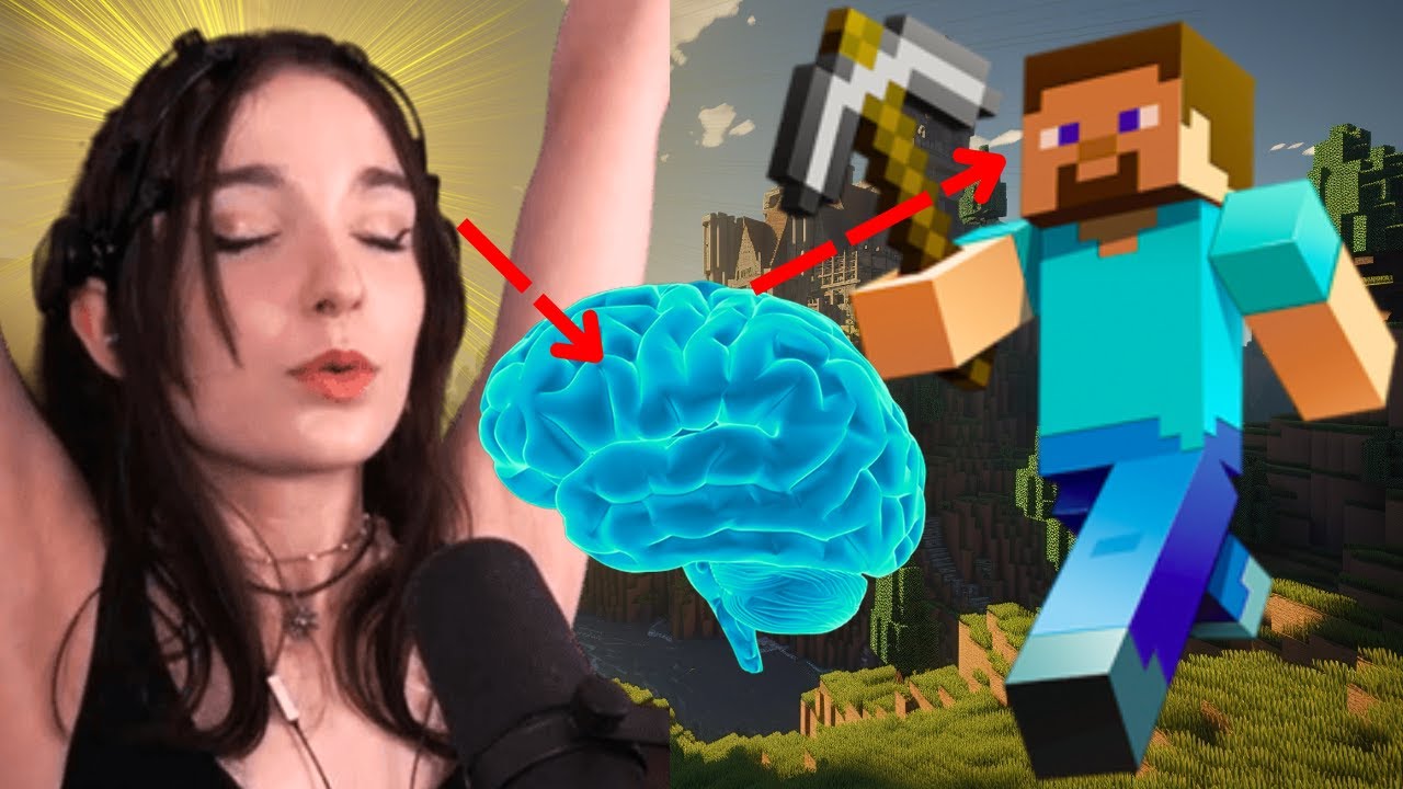 Minecraft, но я играю с Brain Control (Часть 1)