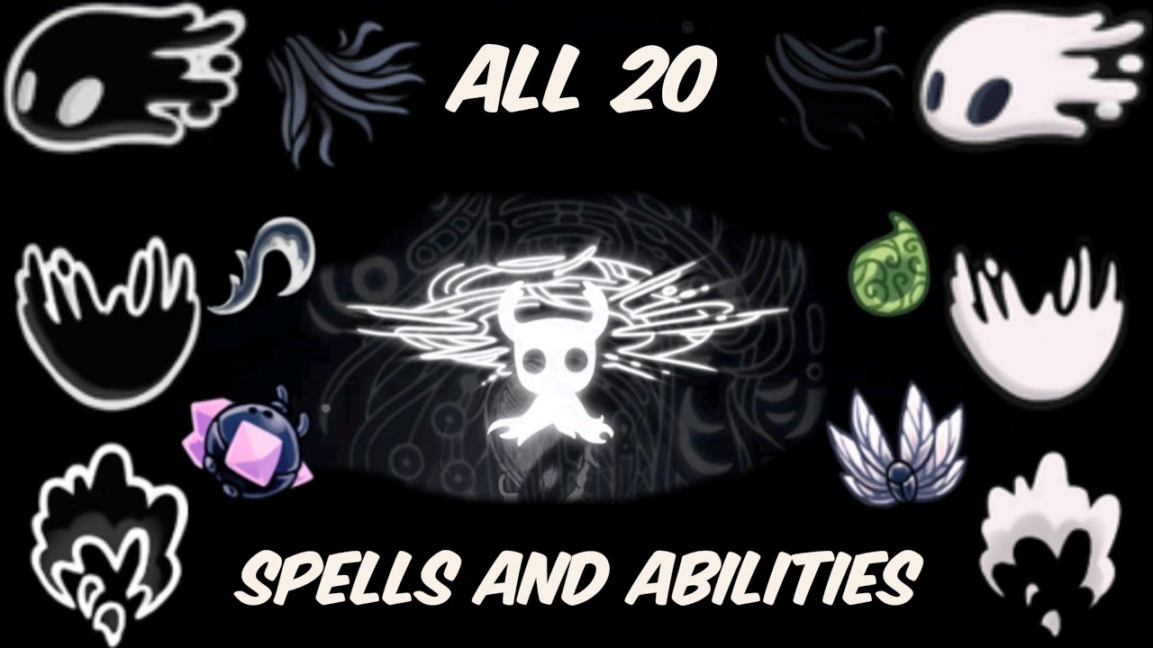Hollow knight - All Spells and Abilities location 