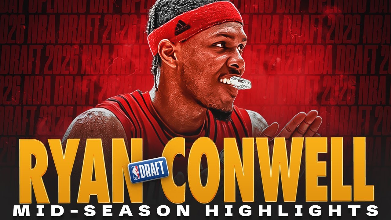 Louisville Cardinals guard Ryan Conwell Mid-Season Highlights | 2026 NBA Draft
