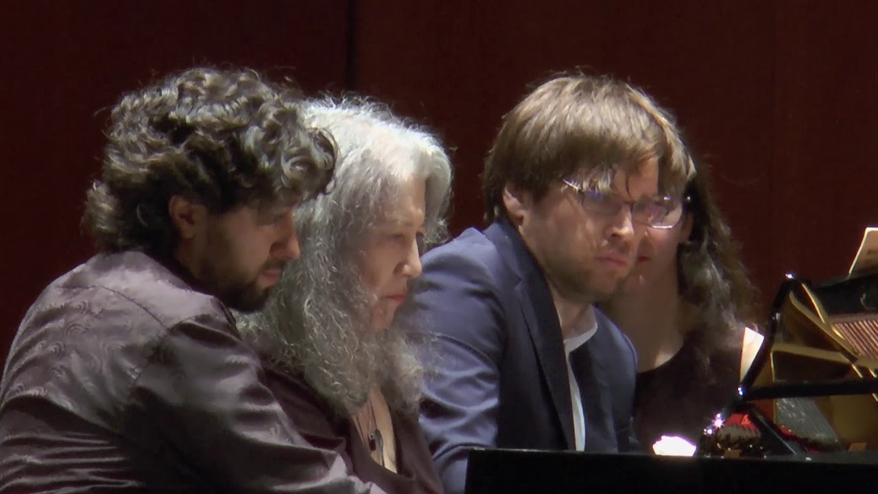 Argerich, Tiempo and Galdo play Rachmaninoff Romance