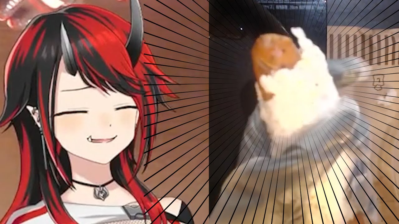 Rene knows how to handle big sausages