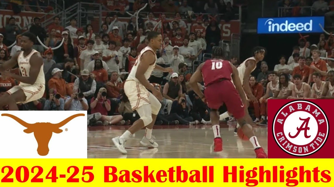 #2 Alabama vs Texas Basketball Game Highlights 2 11 2025