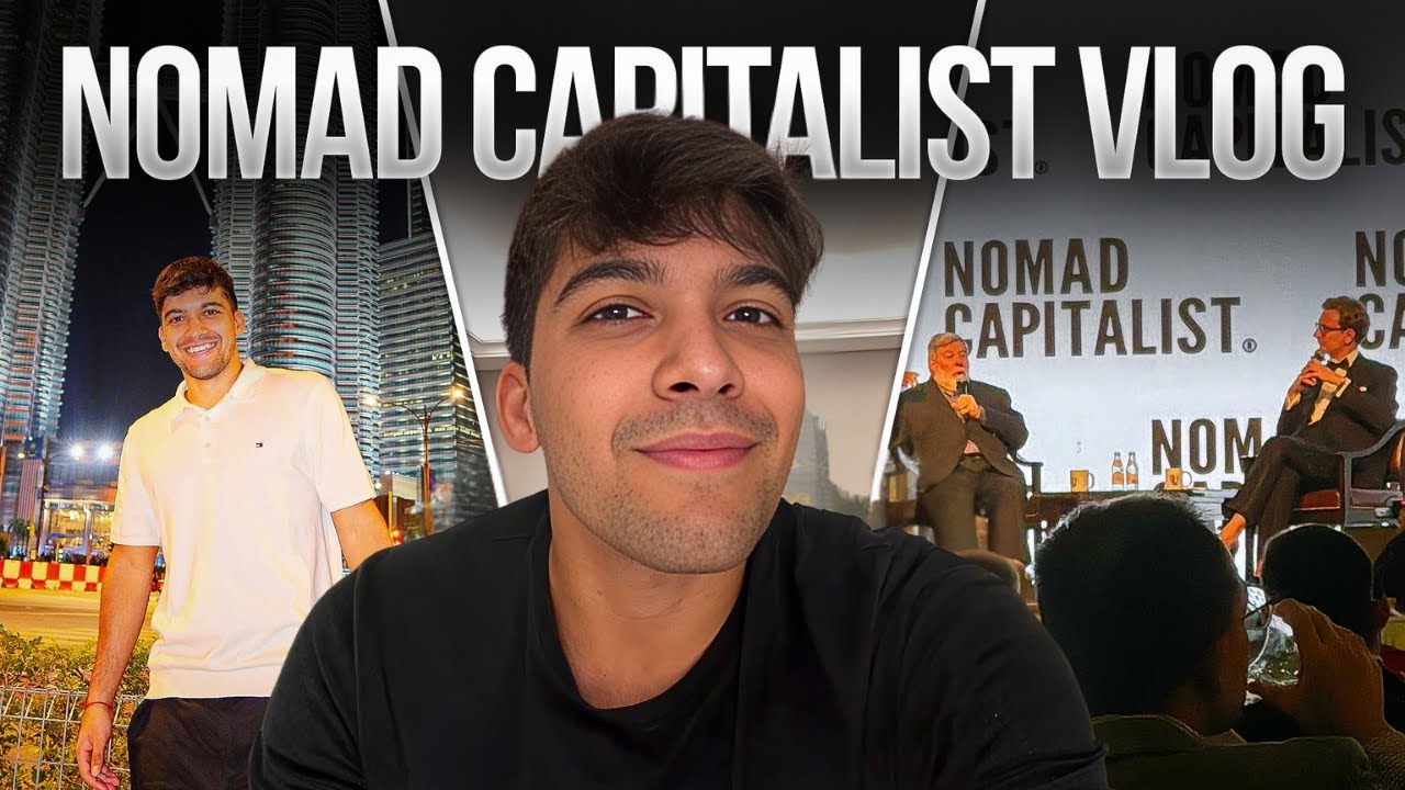 I was the youngest entrepreneur at Nomad Capitalist Live 2025