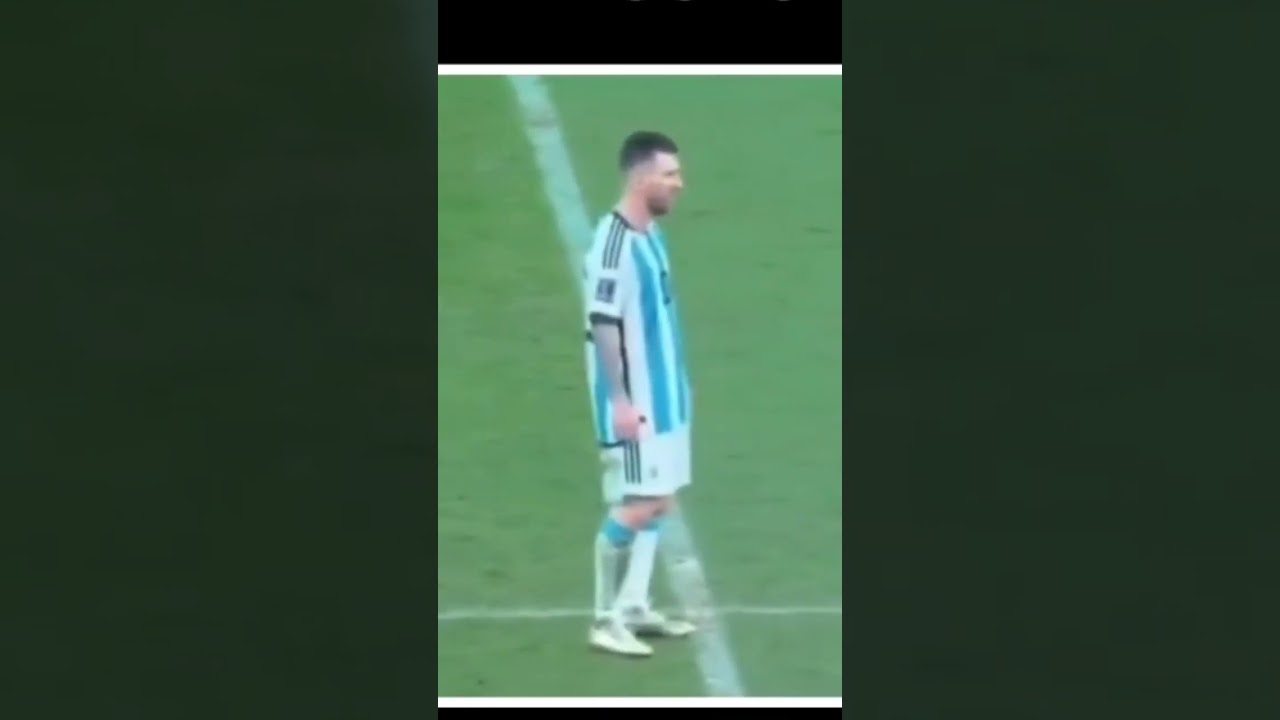messi reaction emi martinez save against France...