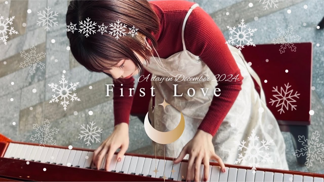 思いがけず撮影出来たので、クリスマスプレゼントです🎄❄️♡