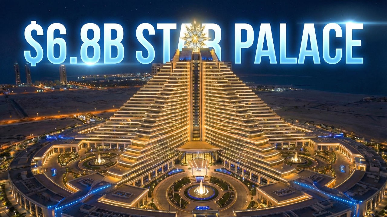 Inside Dubai’s $6,800,000,000 Star Pyramid Mansion | Billionaire-Level Luxury 🌟