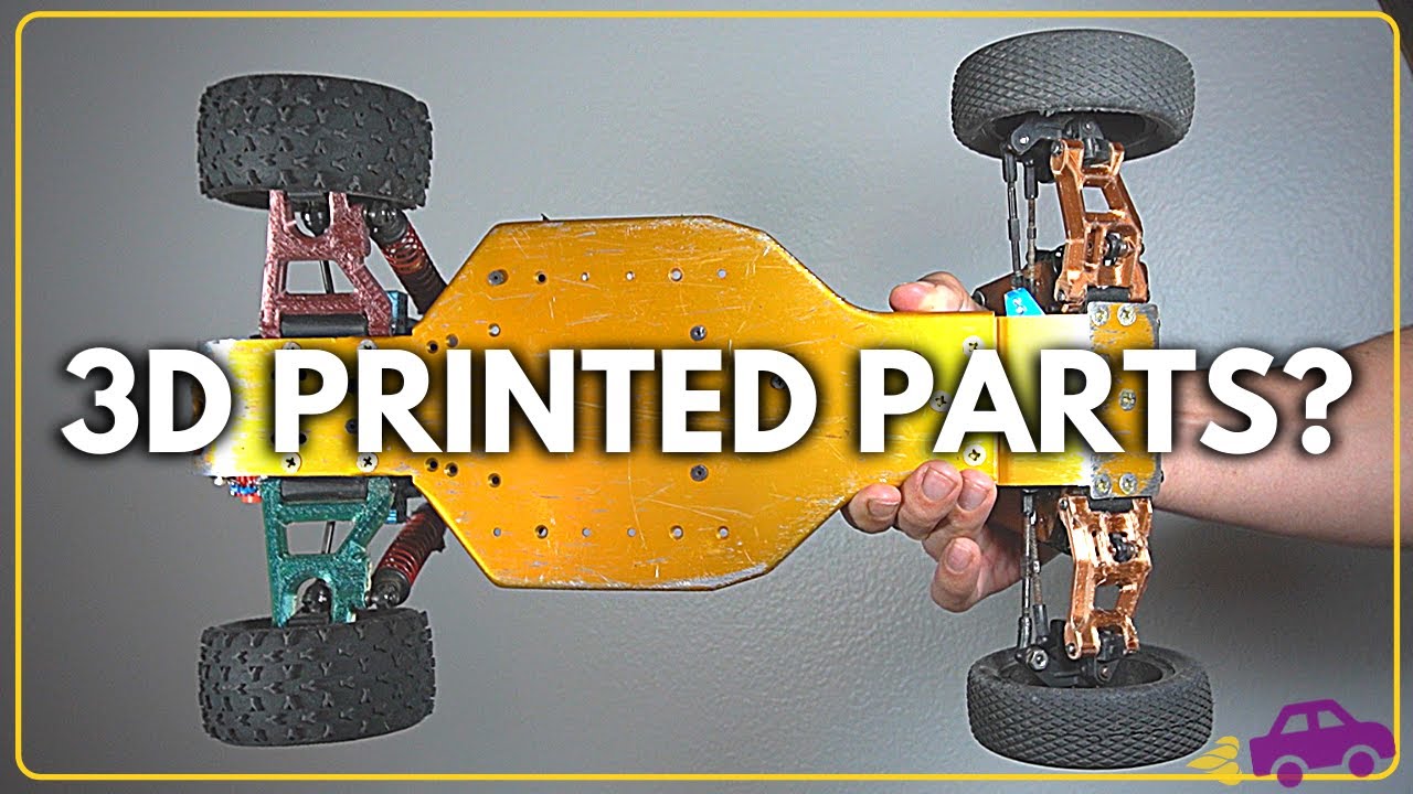YOU Can 3D Print These 13 RC Parts For Your VINTAGE RC10 Gold Pan -FREE on Thingiverse!
