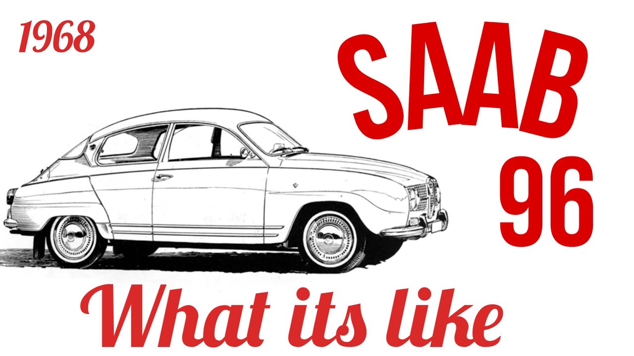 1968 Saab 96 deluxe, two stroke or v4