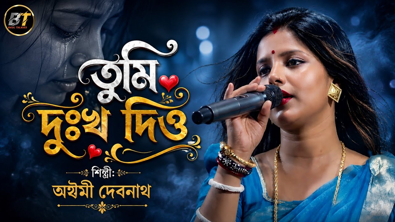 Tumi Dukkho Dio | অষ্টমী দেবনাথ | তুমি দুঃখ দিও আমায় তবু ভূলতে বলো না | বুক ফাটা কষ্টের গান