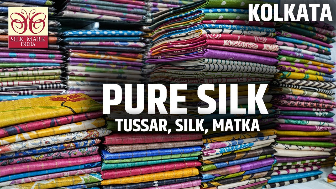 Pure Silk, Pure Tussar, Pure Matka, Pure Modal Silk Sarees Wholesaler in Kolkata