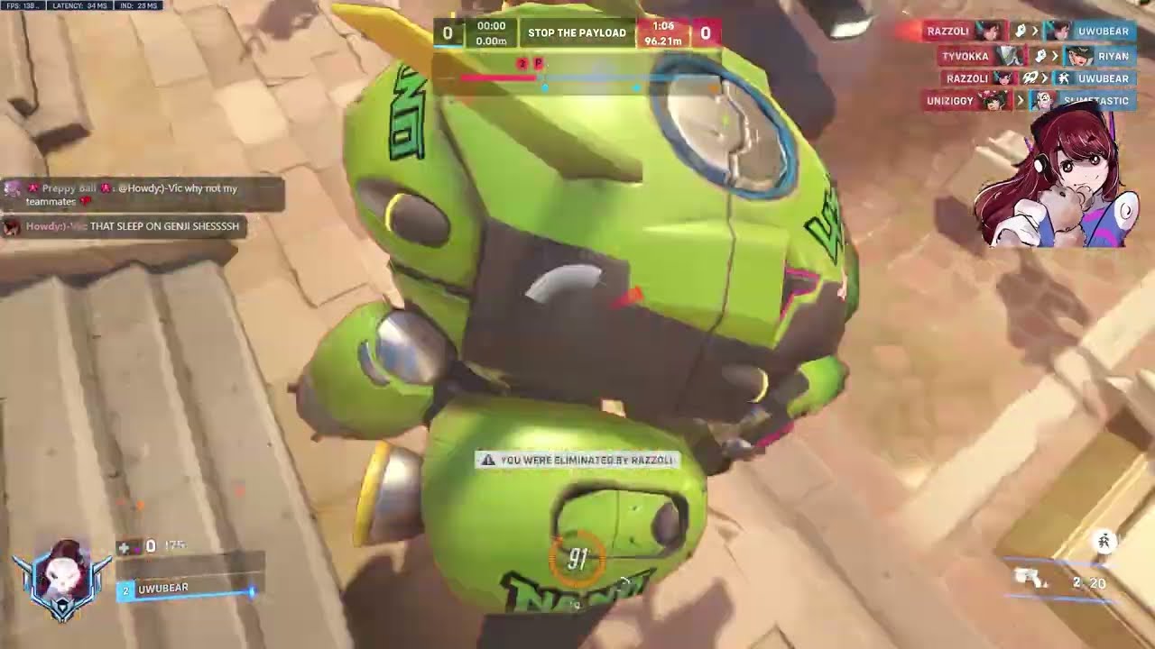 i fought against a nano cola dva ! | Diamond Dva Gameplay S15